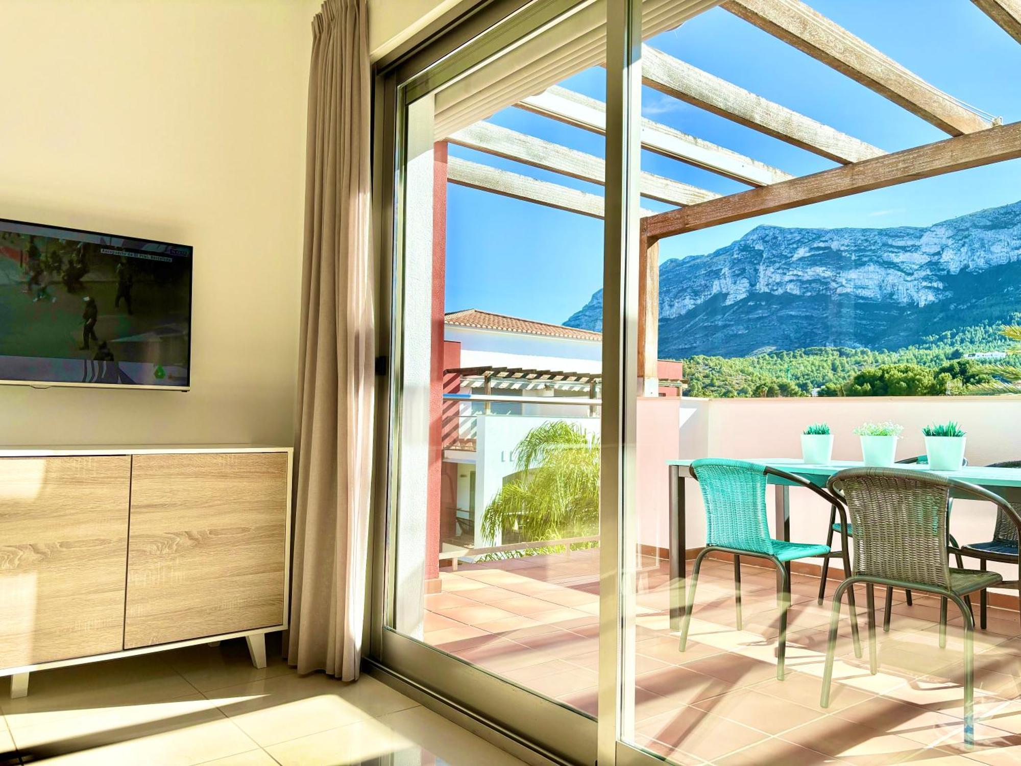 Hoteltype Penthouse 2 Beds, Parking, Wifi & Pool Stunning Views Denia Exterior foto